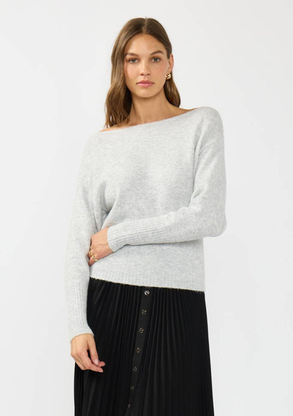 Misty Off-Shoulder Knit Sweater