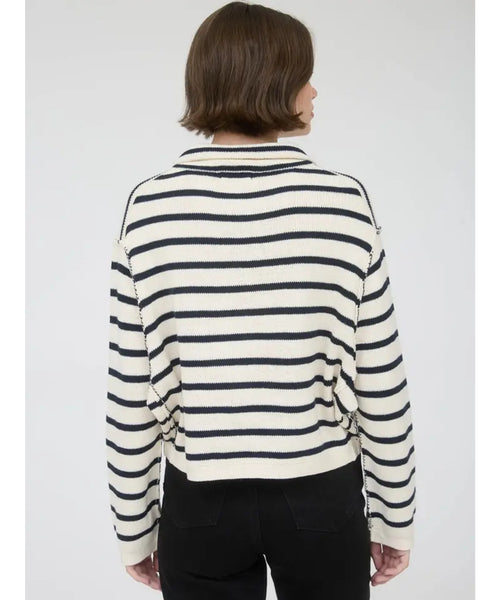 Take a Walk Striped Cardigan