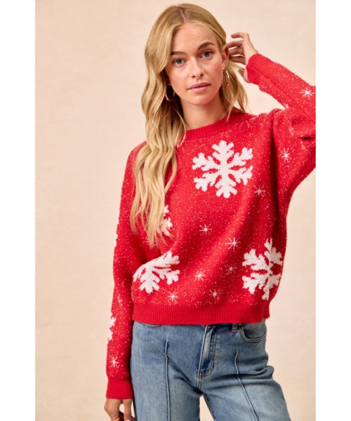 Seasons Snowflake Sweater