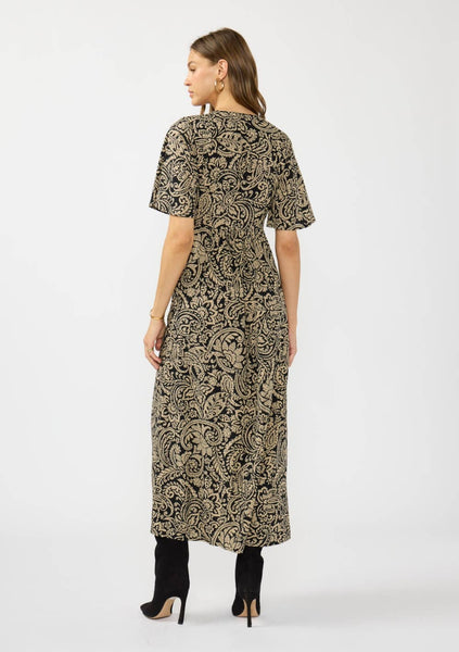 Maisie Flutter Sleeve Maxi Dress