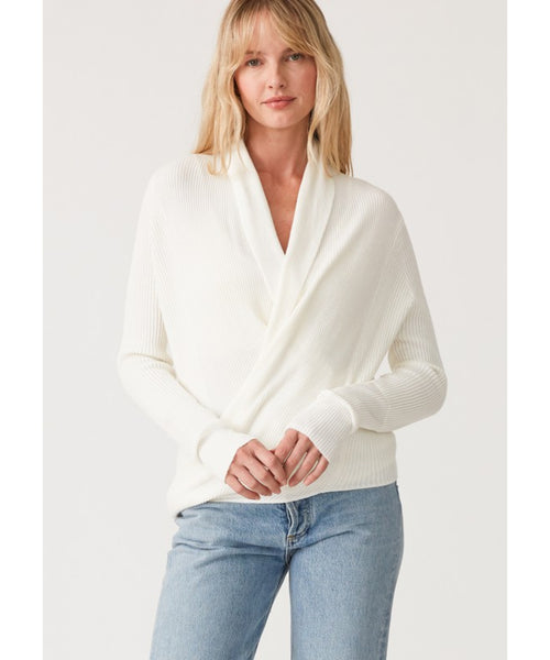 Piper Tie Front Cardigan - Ivory