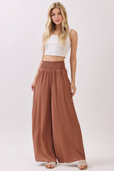 Giselle Wide Leg Gauze Pants
