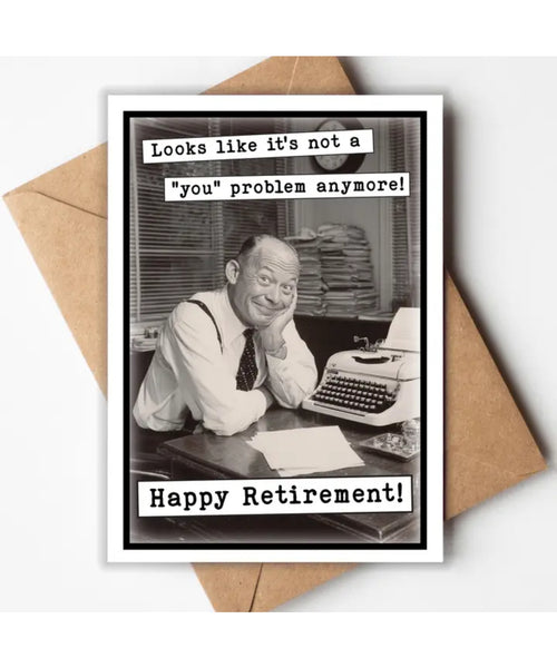 Greeting Card - Retirement