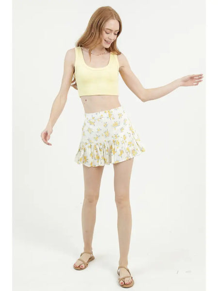 Cicily Floral Skort
