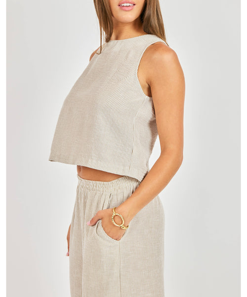 Golden Sun Pinstripe Pants