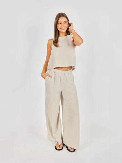 Golden Sun Pinstripe Pants
