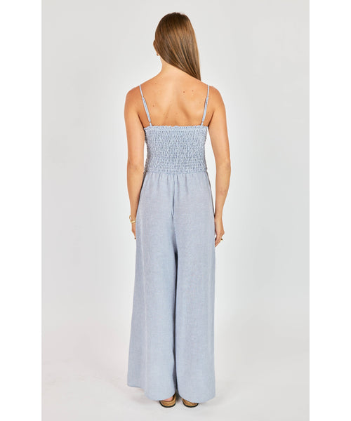 Sunkissed Smocked Jumpsuit