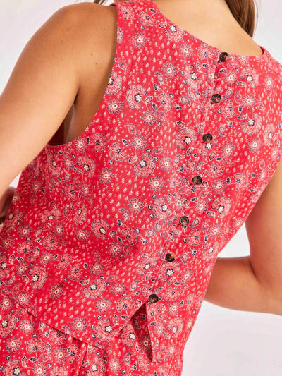 Floral Fireworks Tank Top