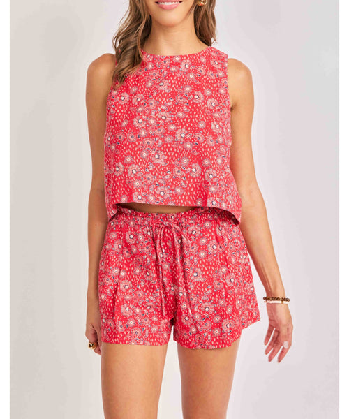 Floral Fireworks Tank Top