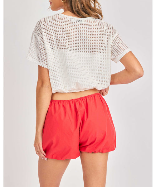 Riverwalk Elastic Hem Top