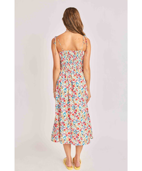 Walk in the Park Floral Midi Dress