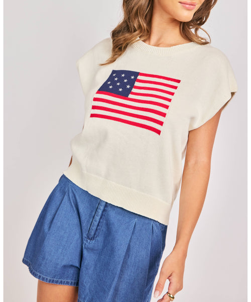 American Dream Flag Sweater