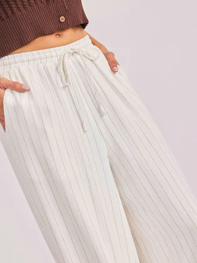 Sugar Me Striped Linen Pants