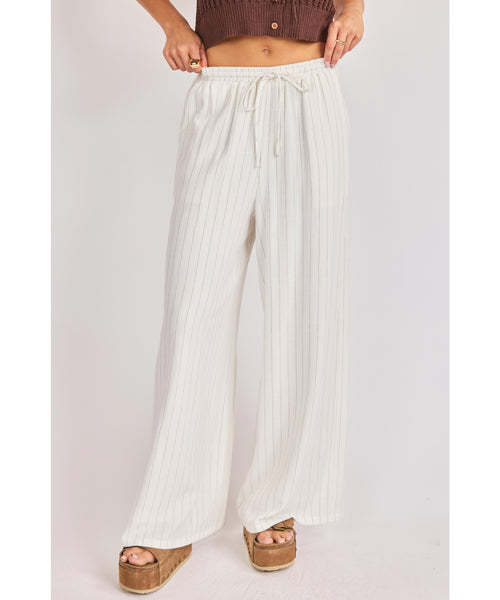 Sugar Me Striped Linen Pants