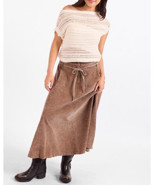 Lark Open Knit Top