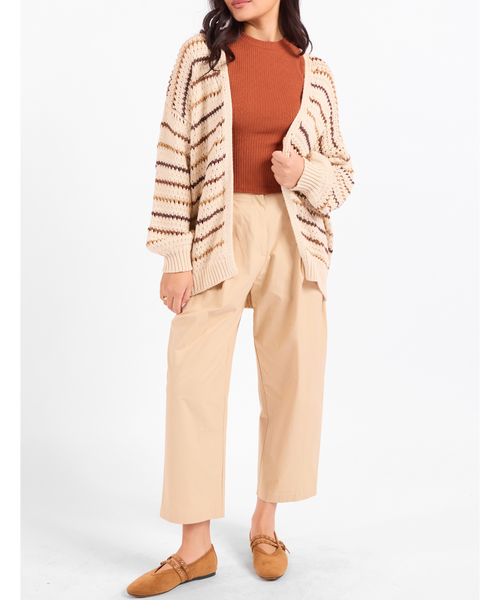 Wren Stripe Cardigan