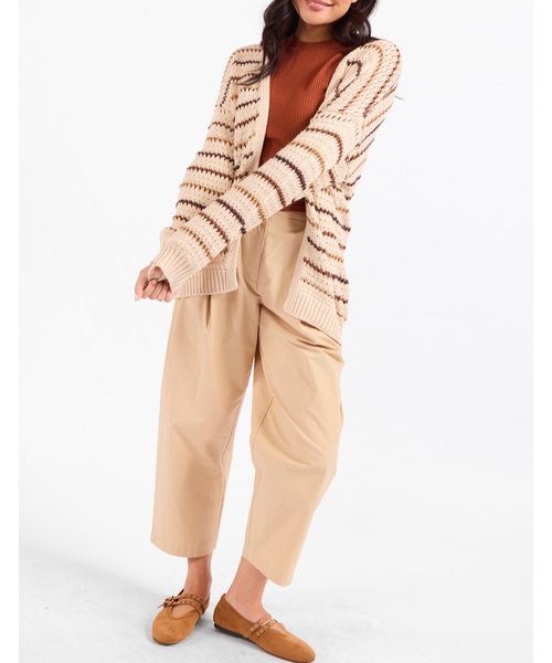 Wren Stripe Cardigan