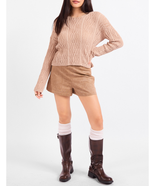 Astrid Geo Knit Sweater