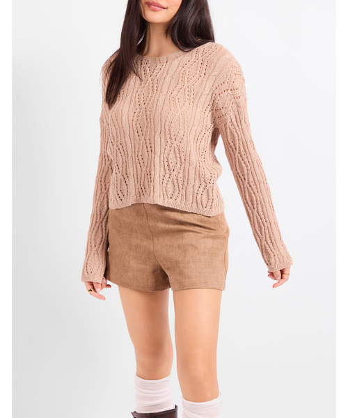 Astrid Geo Knit Sweater