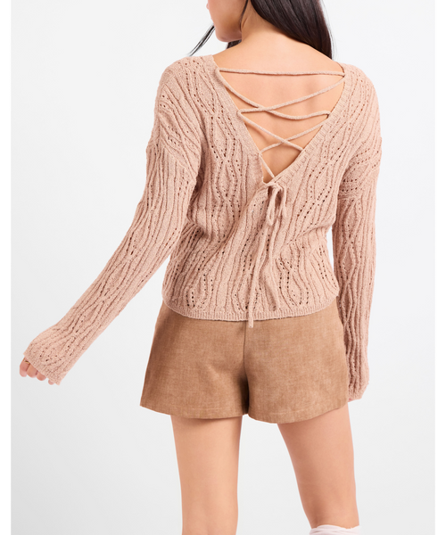 Astrid Geo Knit Sweater