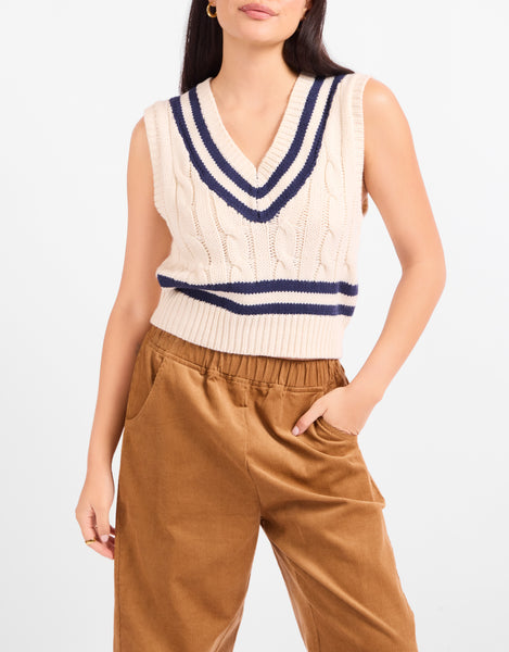 Novel V Neck Sweater Vest
