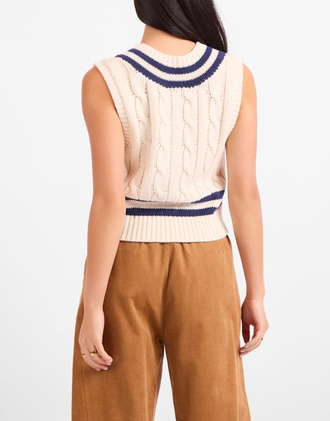 Novel V Neck Sweater Vest