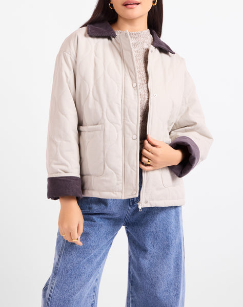 Chloe Quilted Barn Jacket