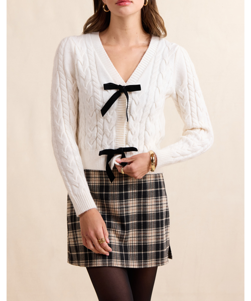 Celia Bow Cardigan
