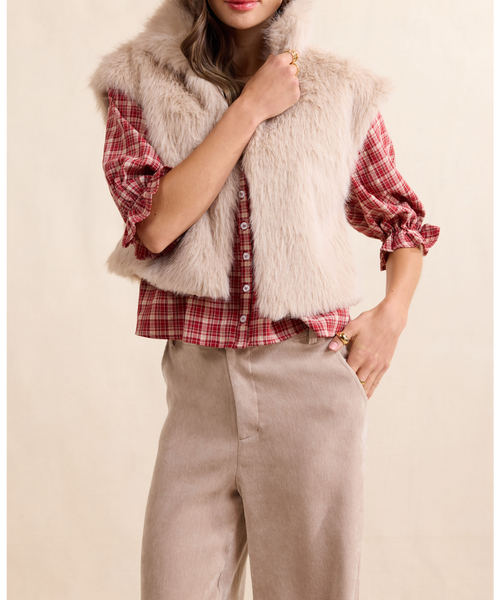 Georgana Faux Fur Vest
