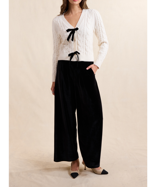 Celia Bow Cardigan