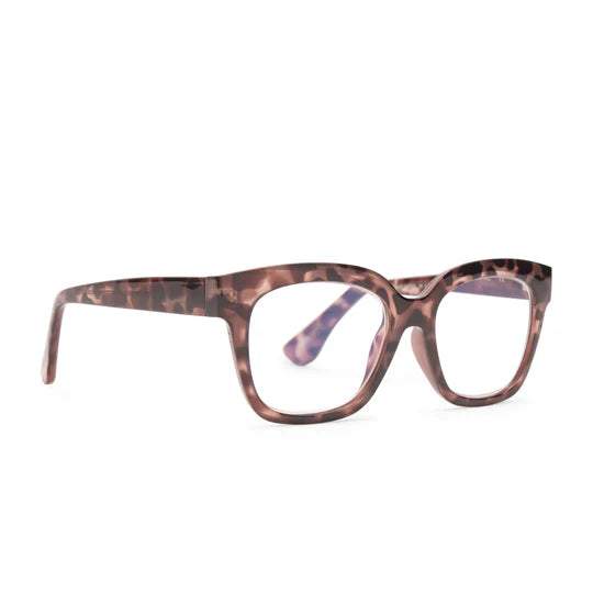 Diff Reader/Blue Light Glasses - Ava Tortoise