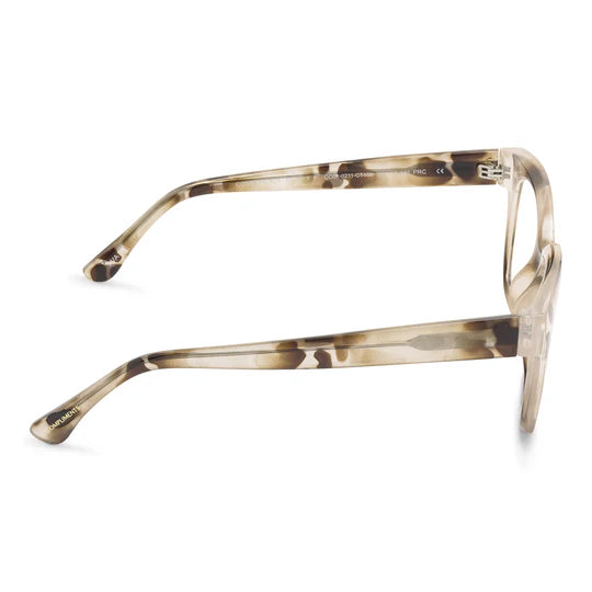 Diff Reader/Blue Light Glasses - Ava Cream Tortoise