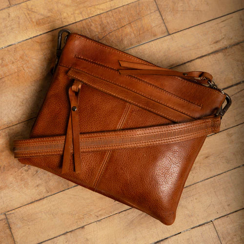 Jeni Leather Bag - Cognac