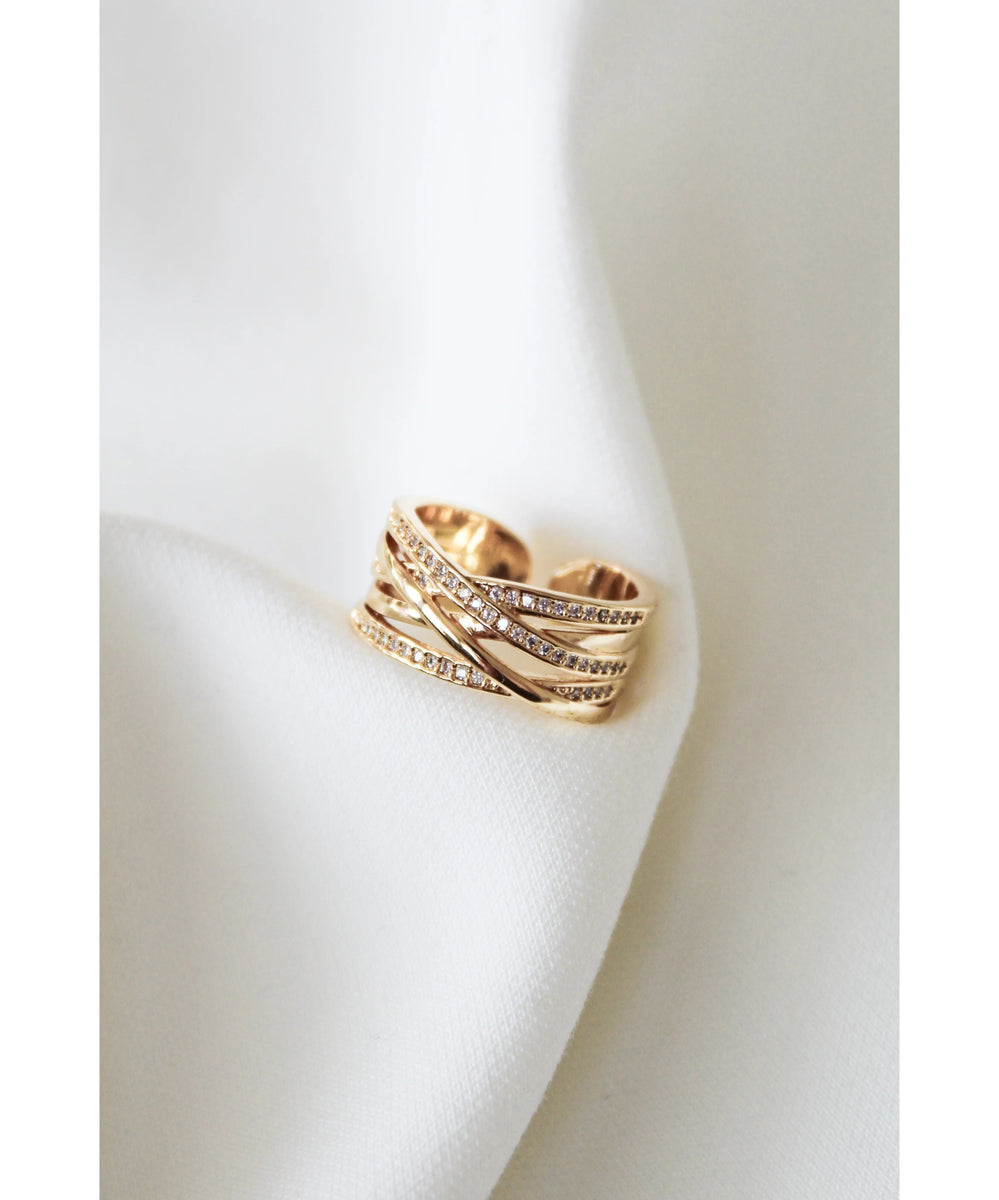 Cris Ring - Silver – STONE + BIRCH BOUTIQUE