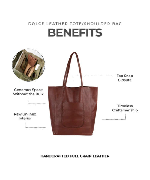 Gabby Leather Tote Bag