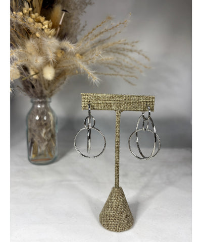 Hoop in Hoop Earring - Silver