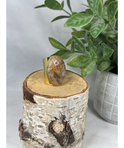 Natural Stone Ring