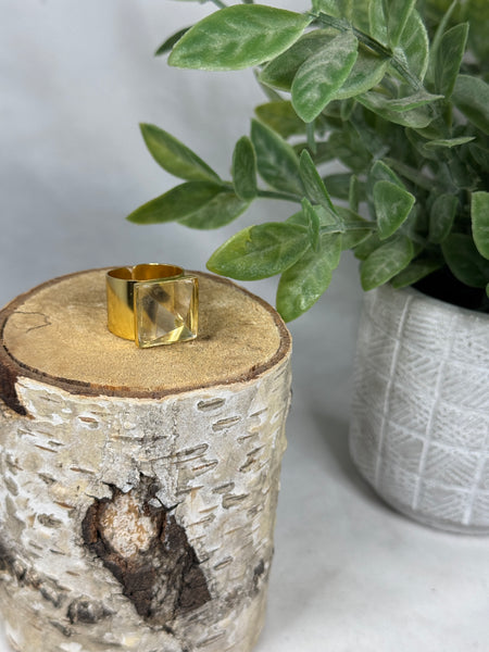 Natural Stone Ring