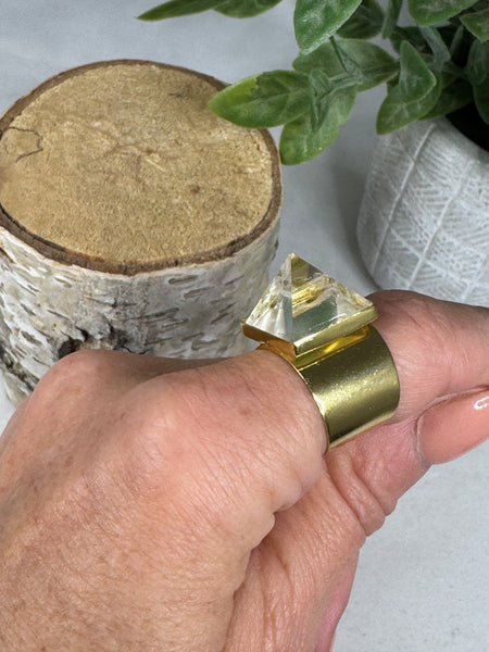 Natural Stone Ring
