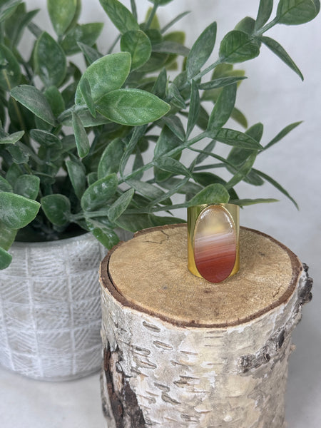 Natural Stone Ring
