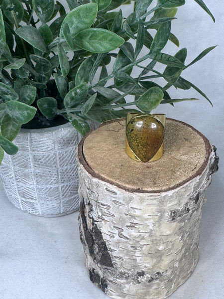Natural Stone Ring