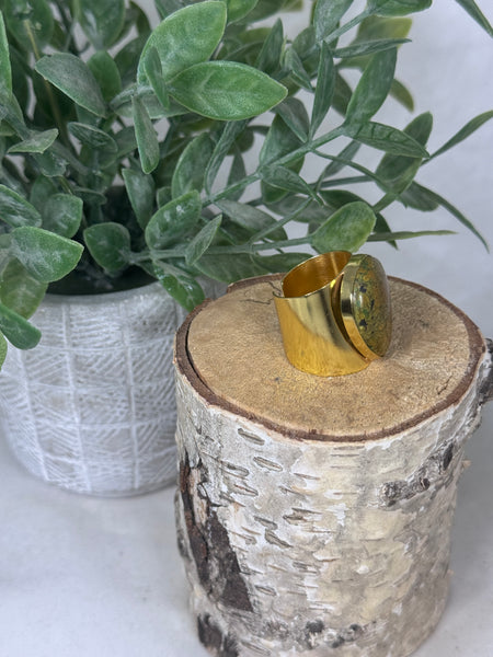 Natural Stone Ring