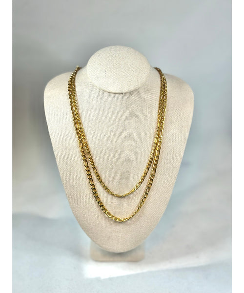 Venice Double Chain Necklace