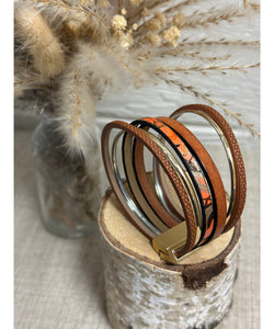 Satori Magnetic Bracelet - Rust