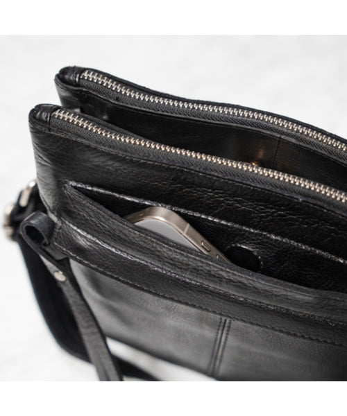 Jeni Leather Bag - Cognac