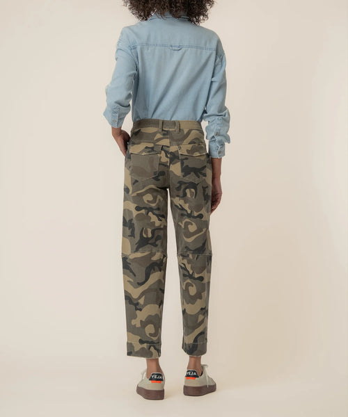 Ashton Camo Barrel Denim