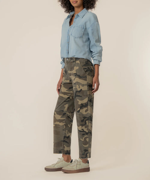 Ashton Camo Barrel Denim