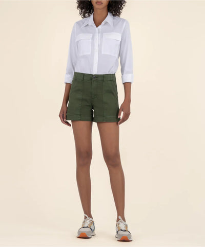 Jane High Rise Short - Olive