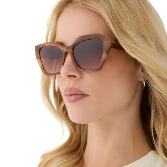 Diff Sunglasses - Evie Tawny Tortoise