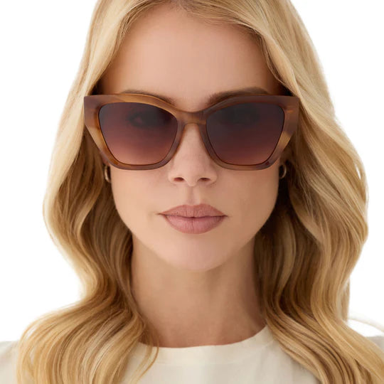 Diff Sunglasses - Evie Tawny Tortoise